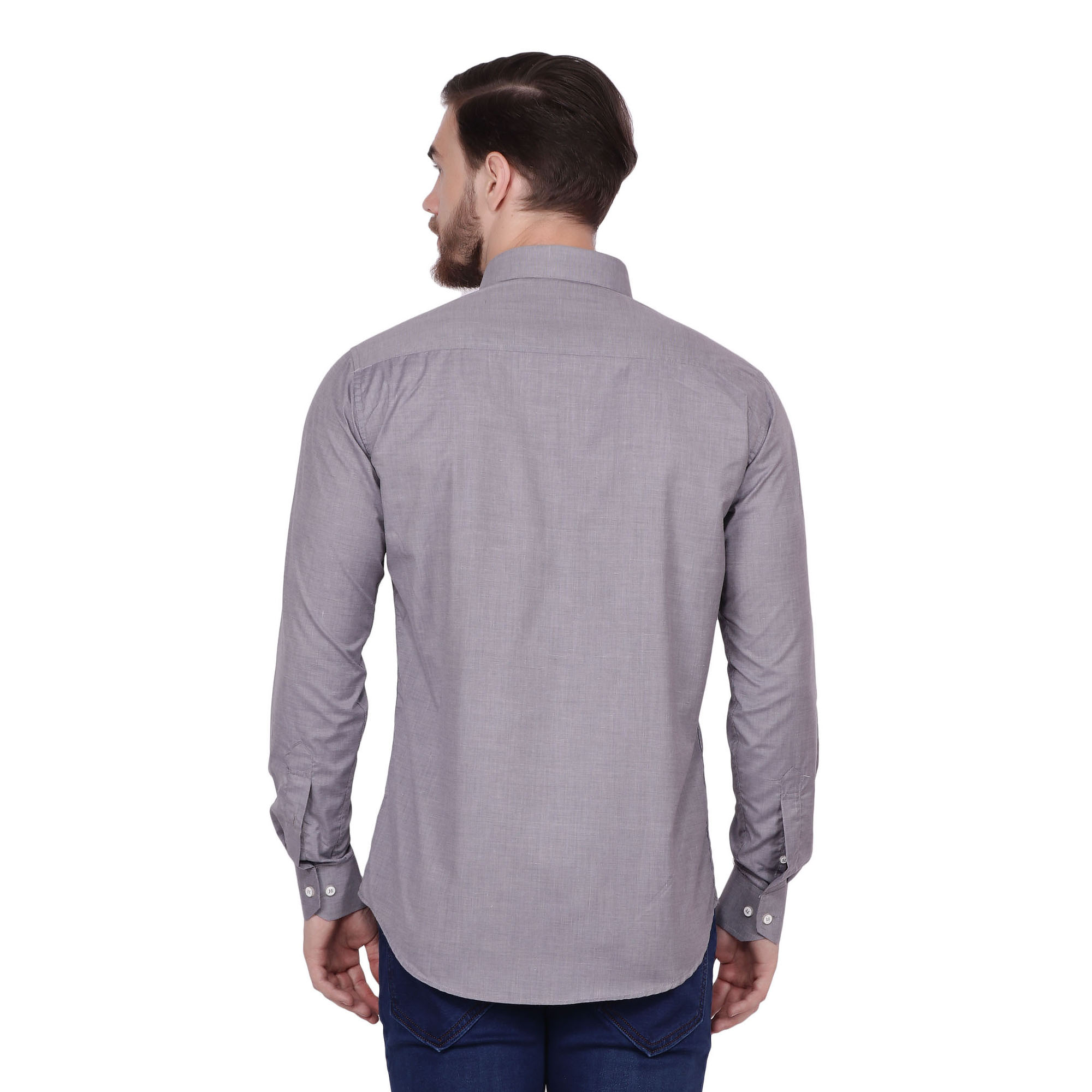 Dark Grey Shirts Manufacturer in Delhi, Dark Grey Shirts Wholesaler in ...